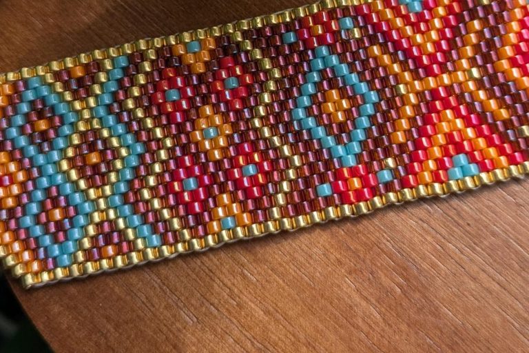 Peyote stitch bracelets